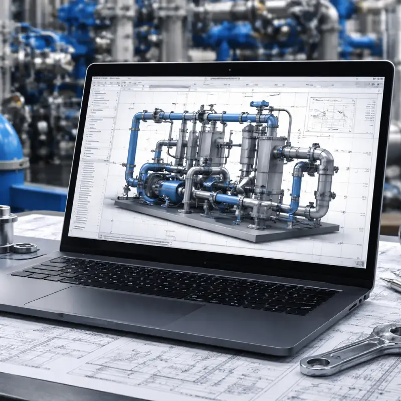 progettazione impianti idraulici industriali